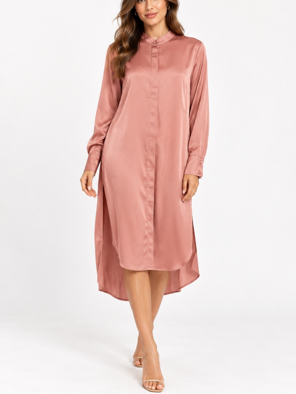 New with tags Andrea Iyamah Uchi Tunic in Powder Peach, style R22T3D. Size S / U